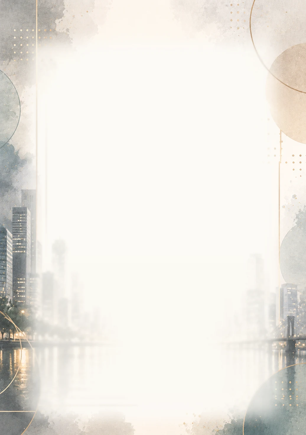 Invitație digitală aniversară Urban Chic, fundal premium cu skyline blurat, reflexii moderne și accente champagne