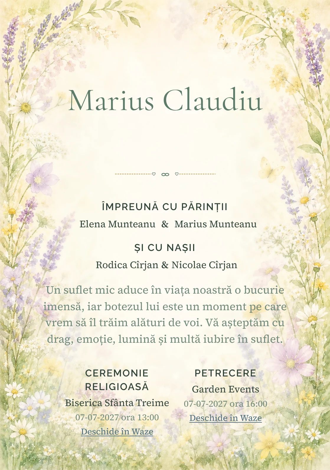 Flori de Iunie - Premium