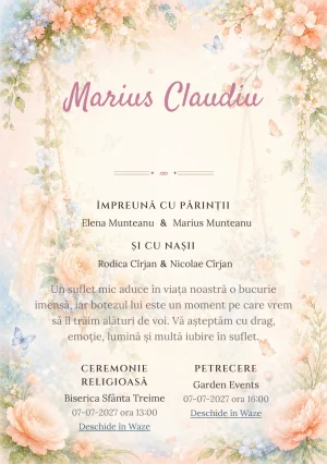 Leagăn cu Flori - Premium
