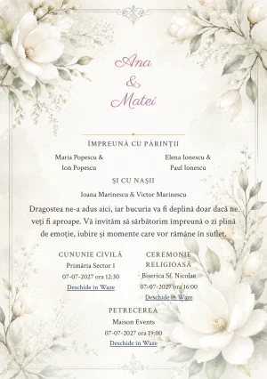 Magnolia Albă - Basic