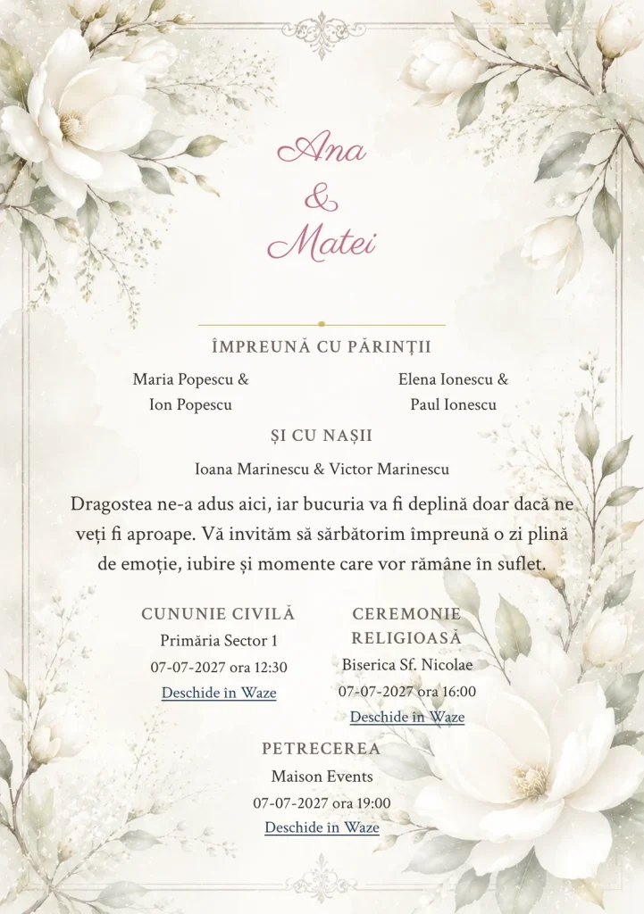 Magnolia Albă - Basic