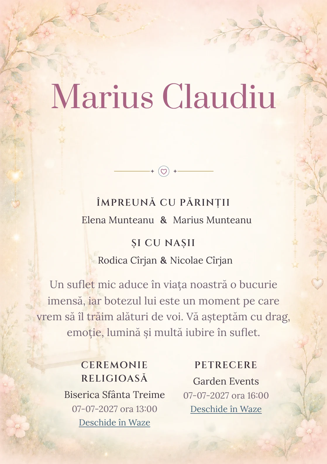 Sclipiri de Leagăn - Premium